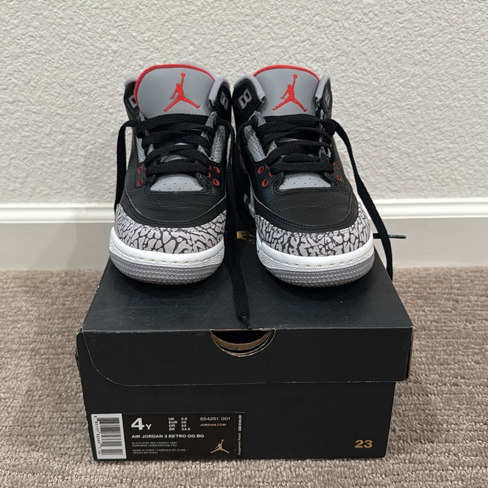 Air Jordan 3 Retro OG BG - Picture 4 of 5